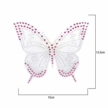 strass termo borboleta 3001